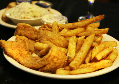 Fish Dinner at Rex's Rendezvous - Warsaw, Indiana